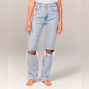Abercrombie The 90s Relaxed High Rise Jeans